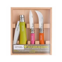SET COLTELLI VIROBLOC GIARDINIERE PZ 3 opinel