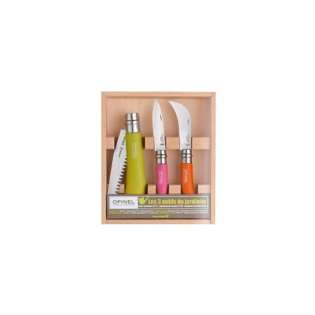 SET COLTELLI VIROBLOC GIARDINIERE PZ 3 opinel