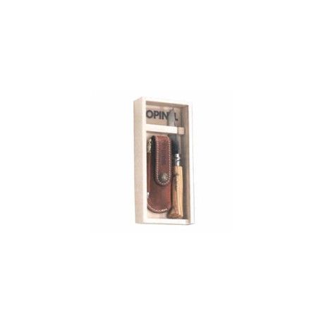 COLTELLO VIROBLOC INOX ULIVO FODERO