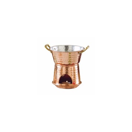 FORNELLINO BAGNA CAUDA RAME STAGNATO