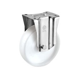 RUOTA POLIAMMIDE PIASTRA FISSA 68