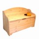 CASSAPANCA LEGNO CON SCHIENALE