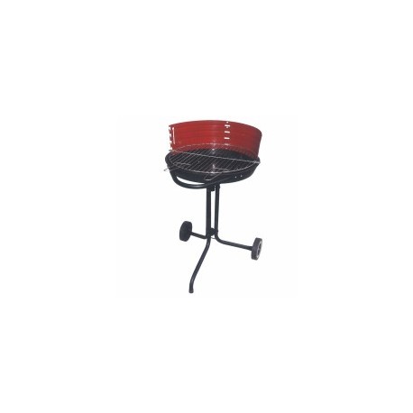 BARBECUE TONDO CON RUOTE