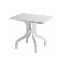 TAVOLO RESINA RIBALTO CONTRACT 1829 bianco- o- verde