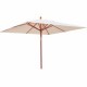 OMBRELLONE LEGNO POLIESTERE GOLD cm 250
